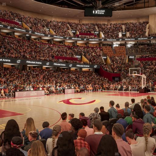 Rocket Arena - Section 122 Seat View