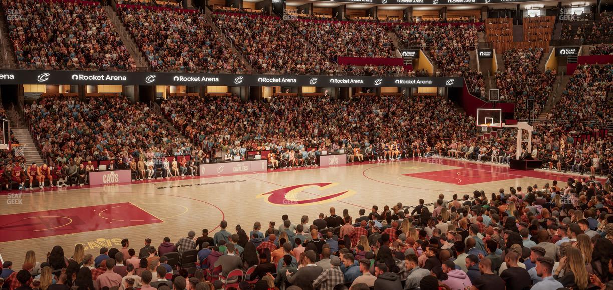 Rocket Arena - Section 122 Seat View