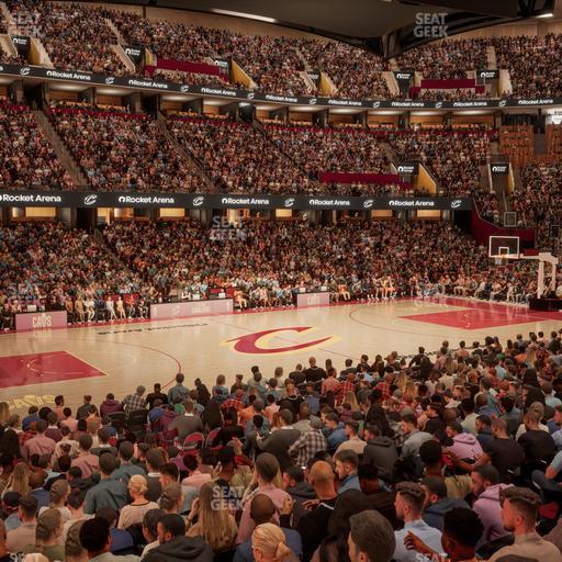 Rocket Arena - Section 122 Seat View