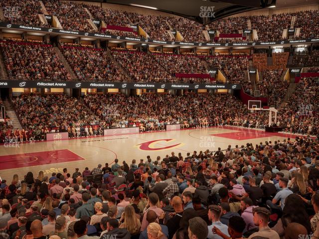 Rocket Arena - Section 122 Seat View Rocket Arena - Section 122 Seat View