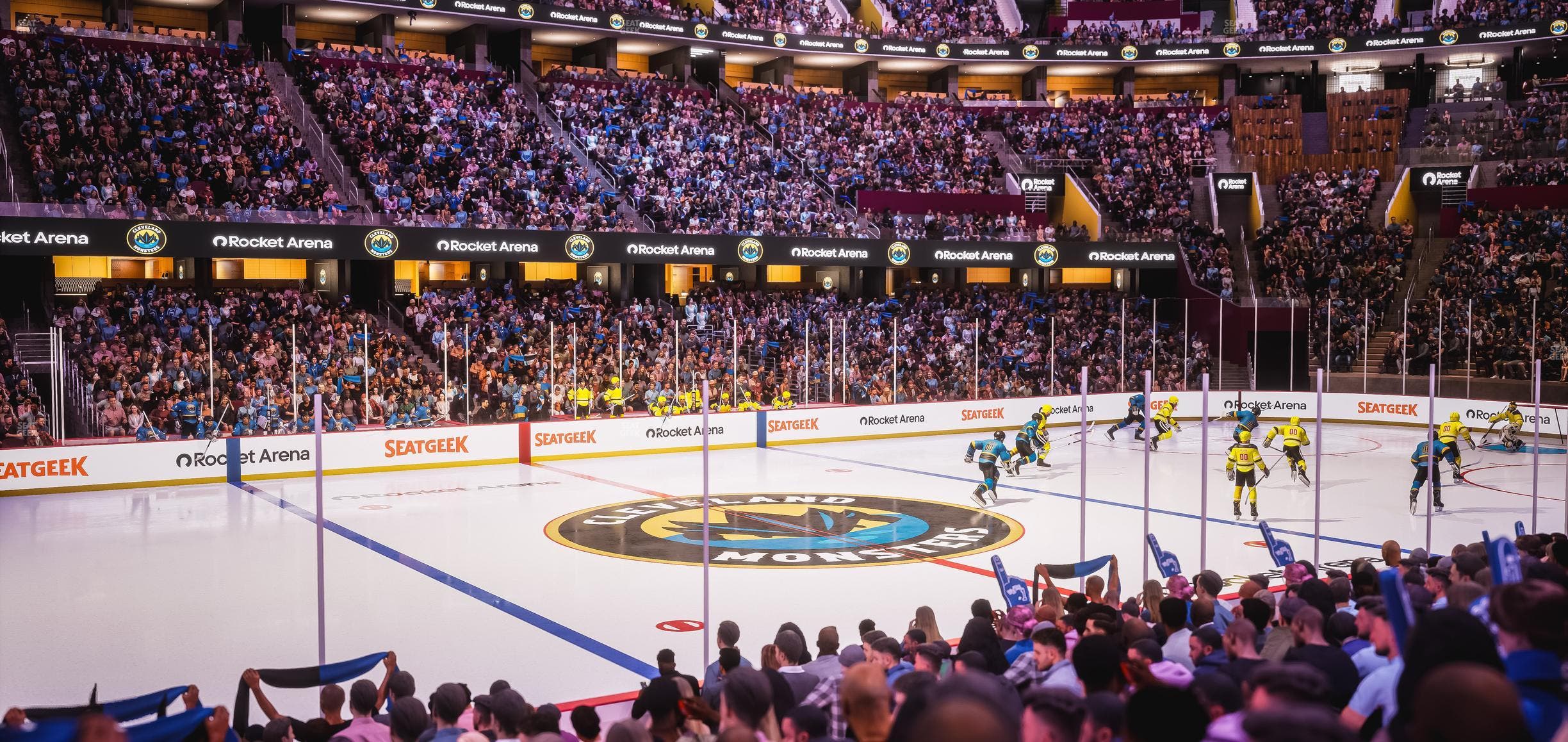Rocket Arena - Section 122 Seat View