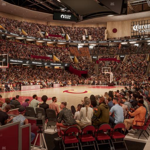 Rocket Arena - Section 123 Seat View