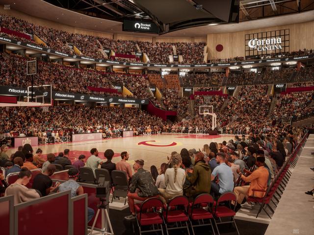 Rocket Arena - Section 123 Seat View