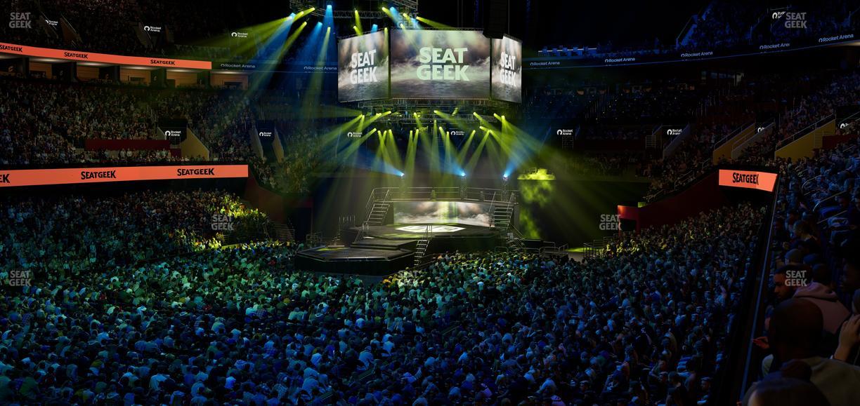 Rocket Arena - Section 123 Seat View