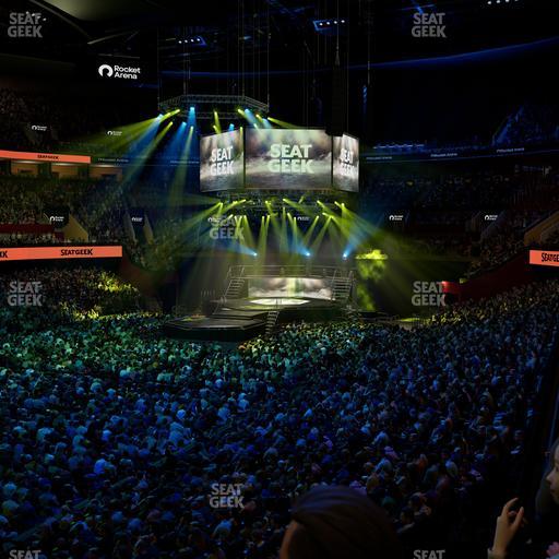 Rocket Arena - Section 123 Seat View