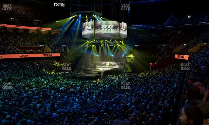 Rocket Arena - Section 123 Seat View