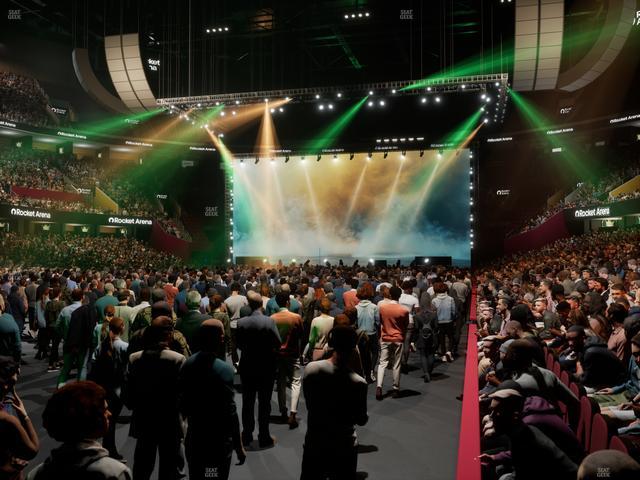 Rocket Arena - Section 123 Seat View