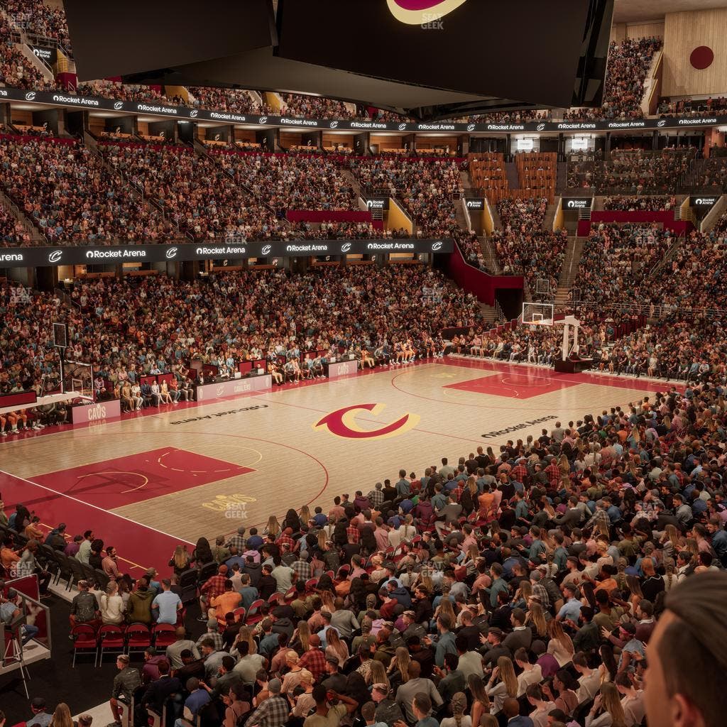 Rocket Arena - Section 123 Seat View