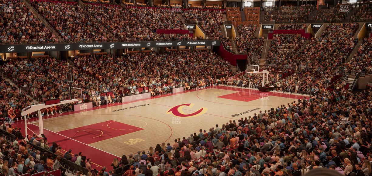 Rocket Arena - Section 123 Seat View