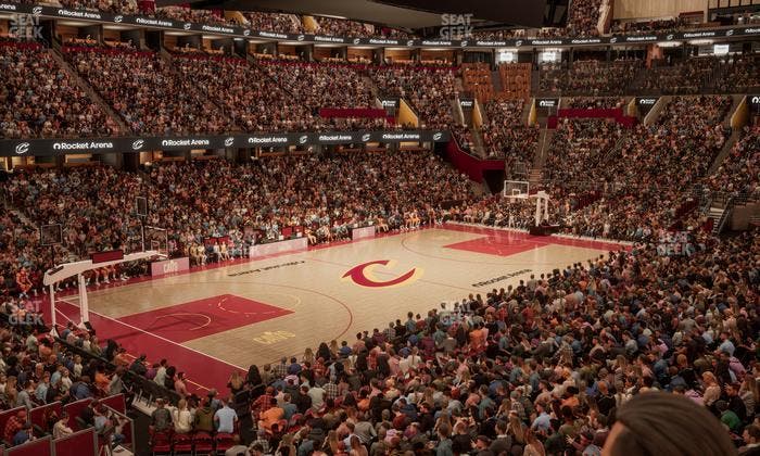 Rocket Arena - Section 123 Seat View