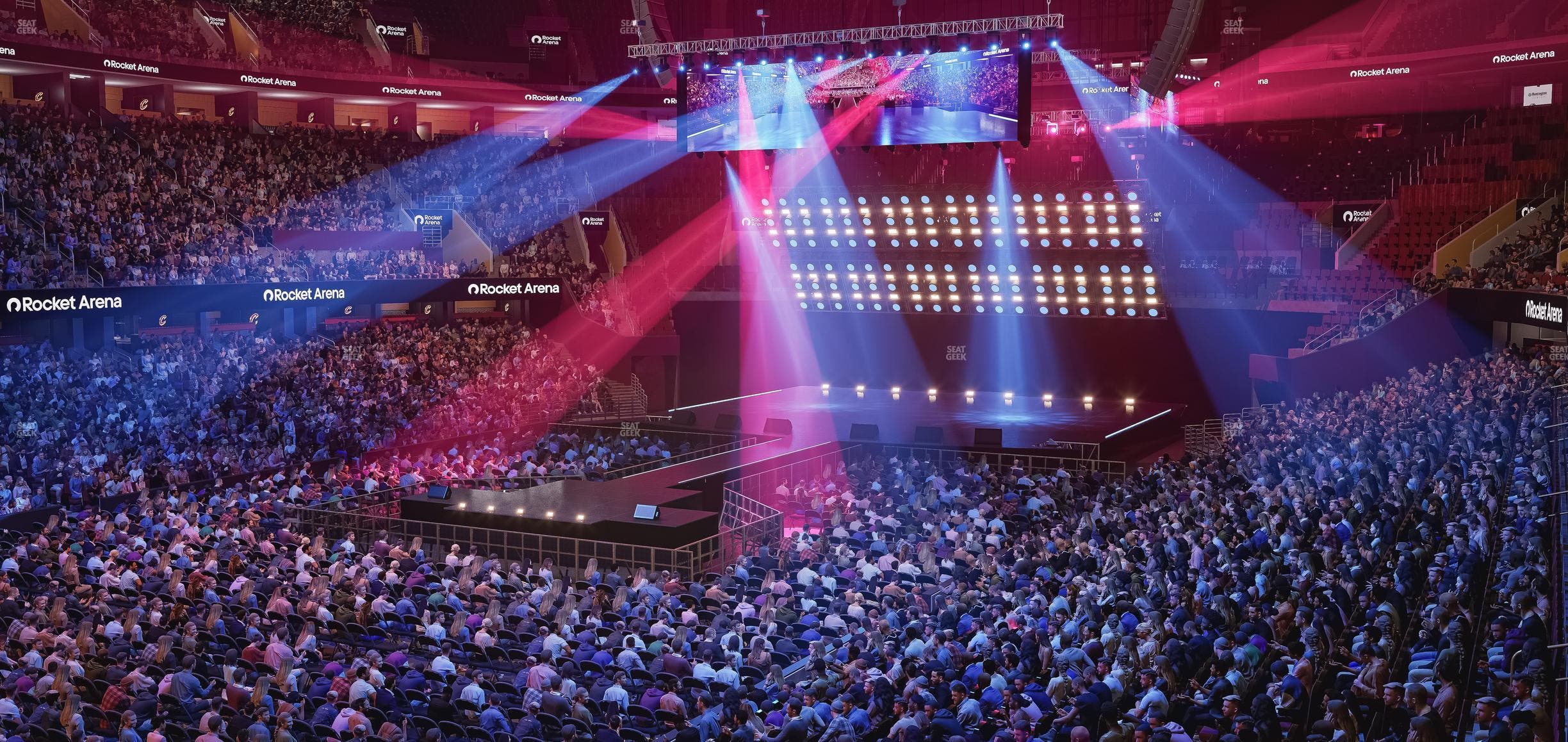 Rocket Arena - Section 123 Seat View