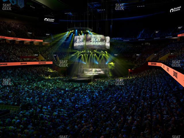 Rocket Arena - Section 124 Seat View Rocket Arena - Section 124 Seat View