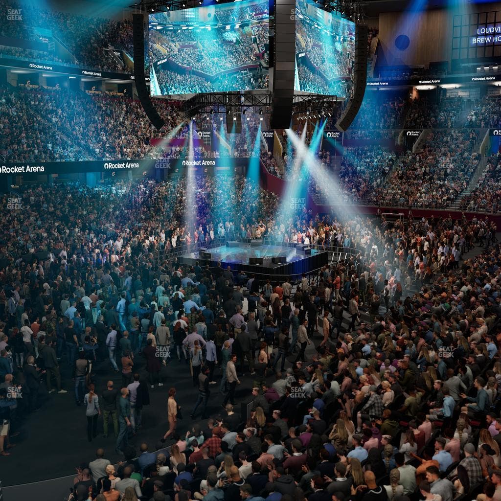 Rocket Arena - Section 124 Seat View