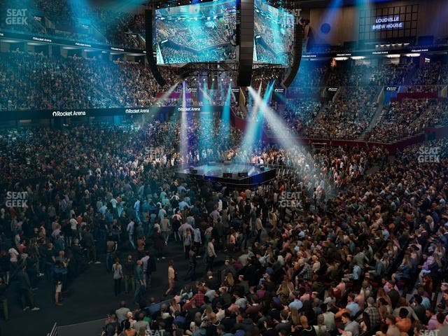 Rocket Arena - Section 124 Seat View