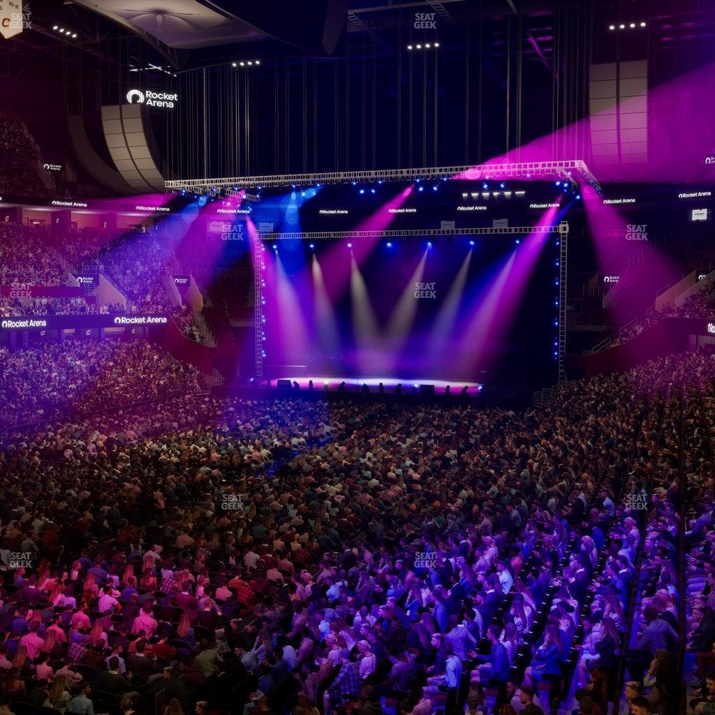 Rocket Arena - Section 124 Seat View