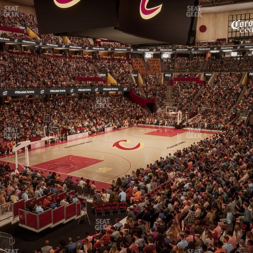 Rocket Arena - Section 124 Seat View