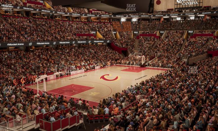 Rocket Arena - Section 124 Seat View