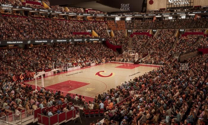 Rocket Arena - Section 124 Seat View