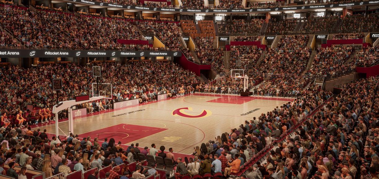 Rocket Arena - Section 124 Seat View