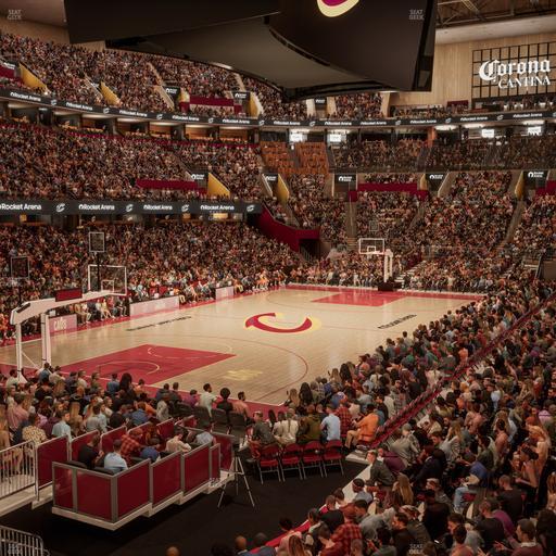 Rocket Arena - Section 124 Seat View