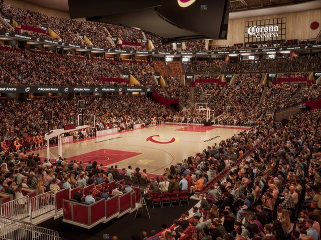 Rocket Arena - Section 124 Seat View