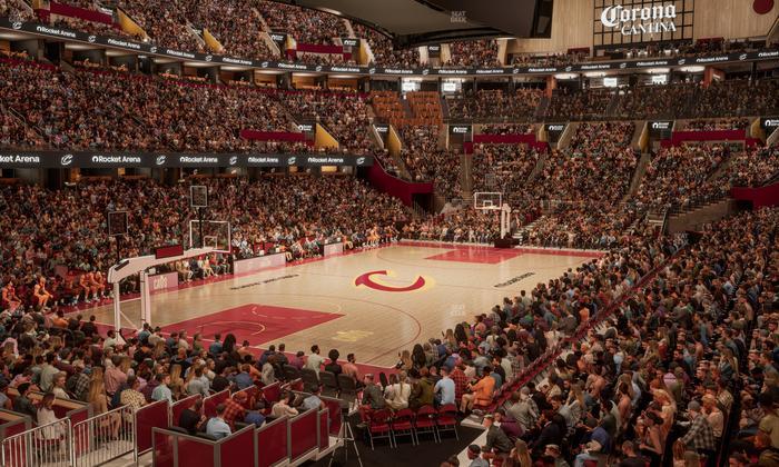 Rocket Arena - Section 124 Seat View