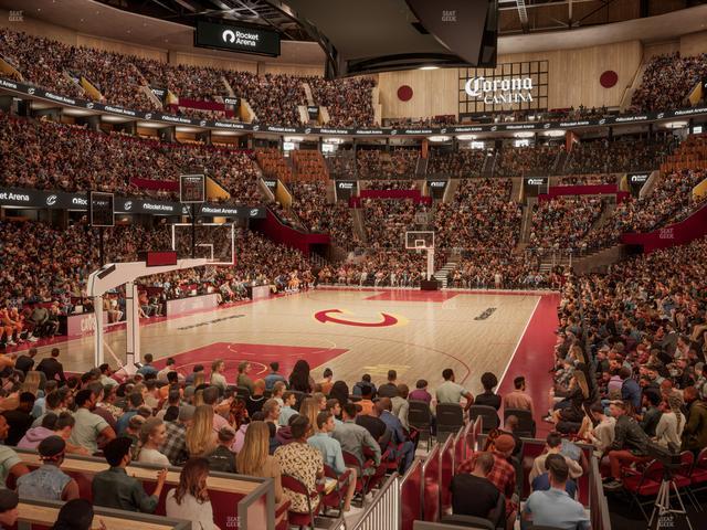 Rocket Arena - Section 125 Seat View