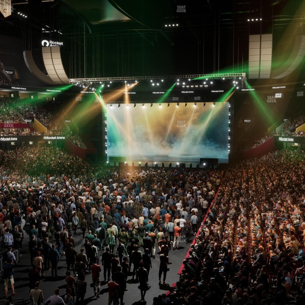 Rocket Arena - Section 125 Seat View