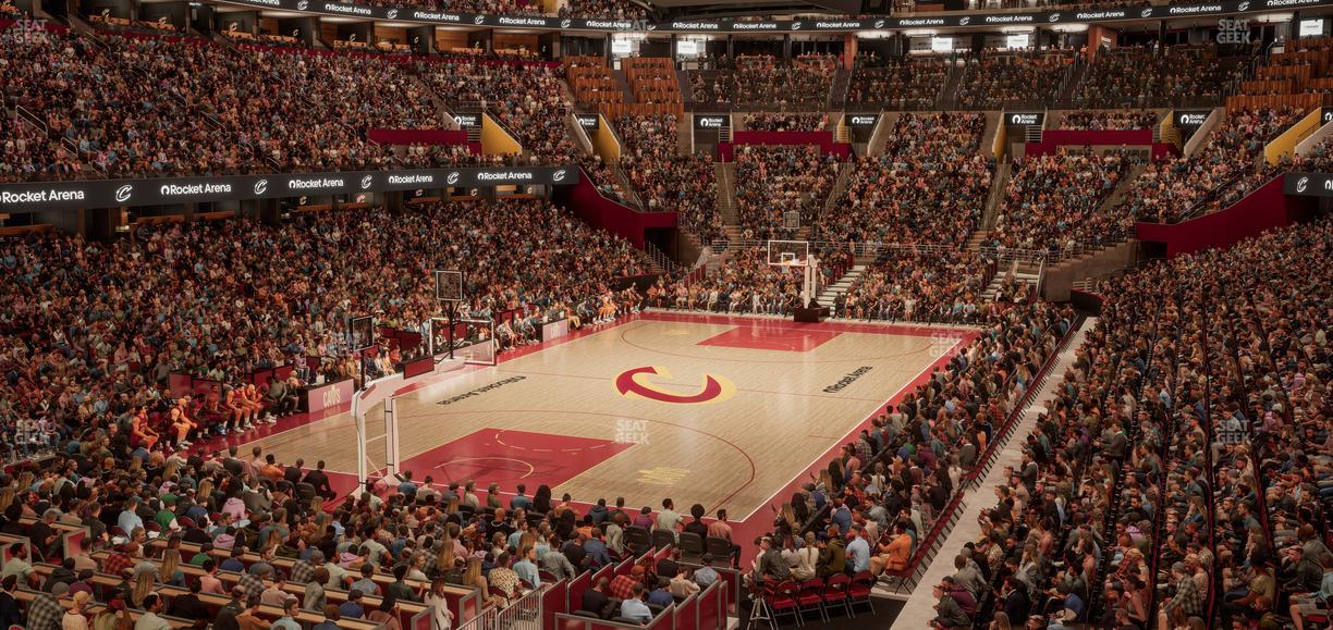 Rocket Arena - Section 125 Seat View