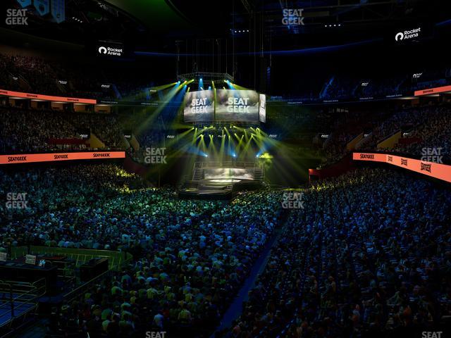 Rocket Arena - Section 125 Seat View Rocket Arena - Section 125 Seat View