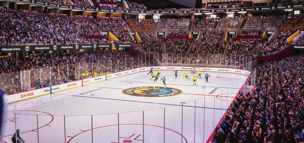 Rocket Arena - Section 125 Seat View