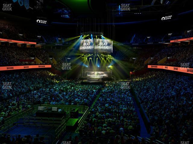 Rocket Arena - Section 126 Seat View Rocket Arena - Section 126 Seat View