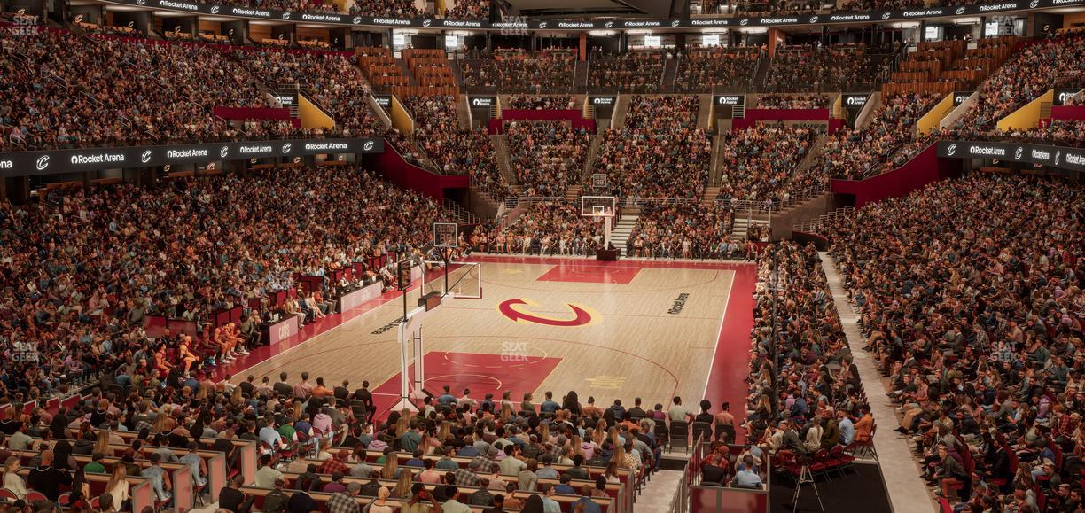 Rocket Arena - Section 126 Seat View