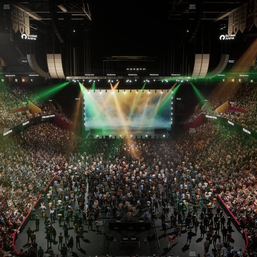 Rocket Arena - Section 201 Seat View