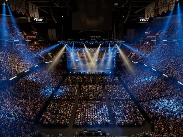 Rocket Arena - Section 201 Seat View
