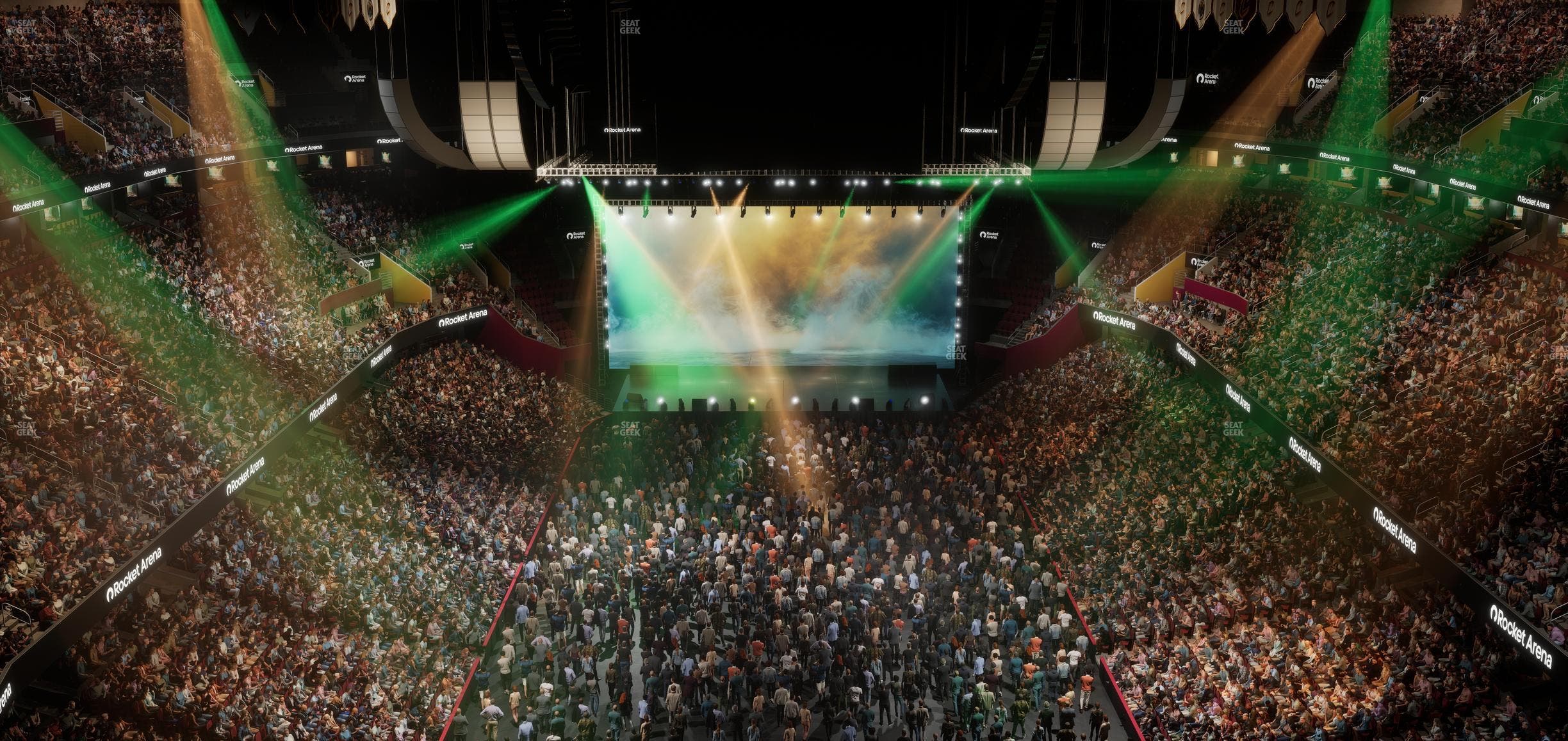 Rocket Arena - Section 201 Seat View