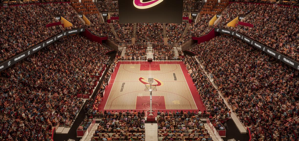 Rocket Arena - Section 201 Seat View