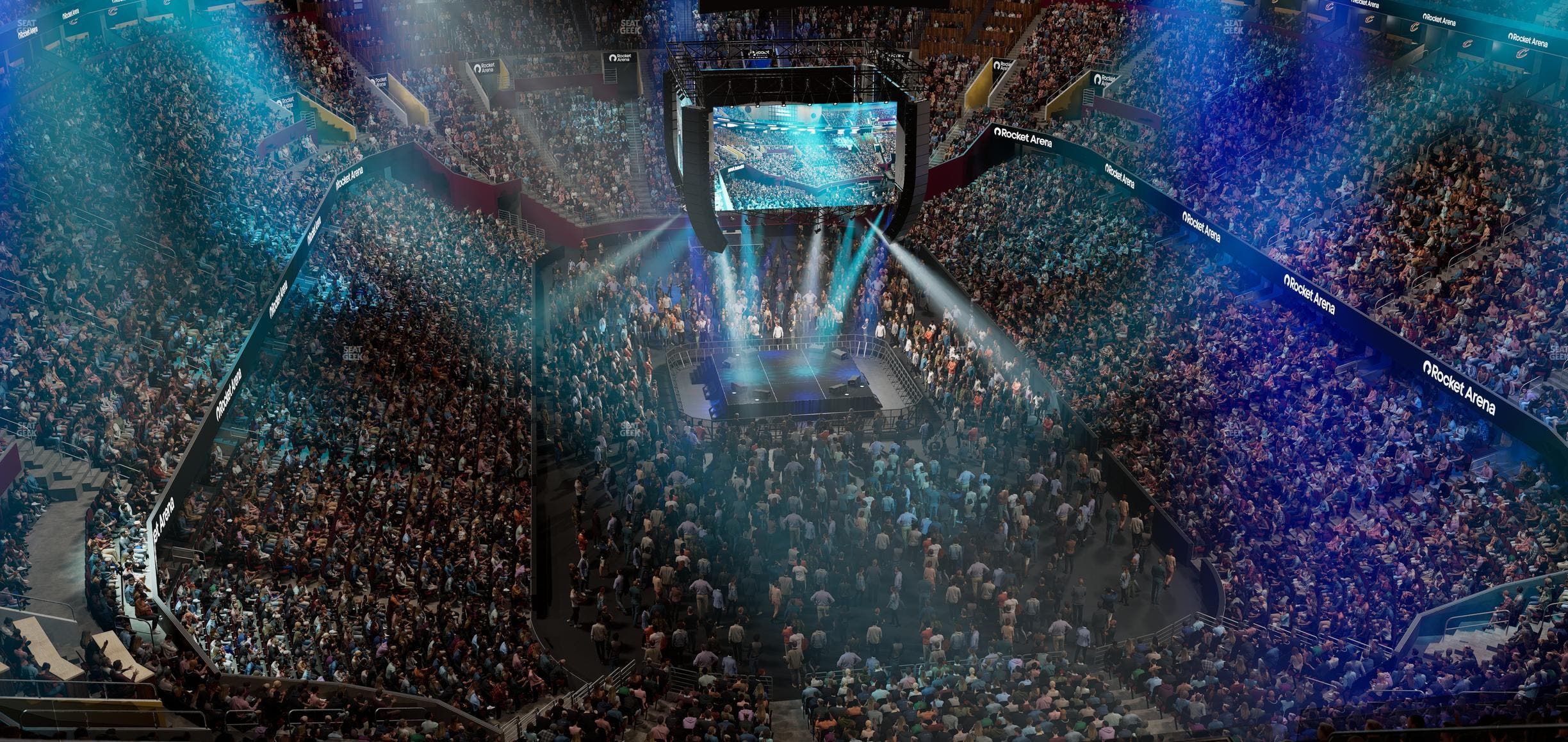 Rocket Arena - Section 202 Seat View