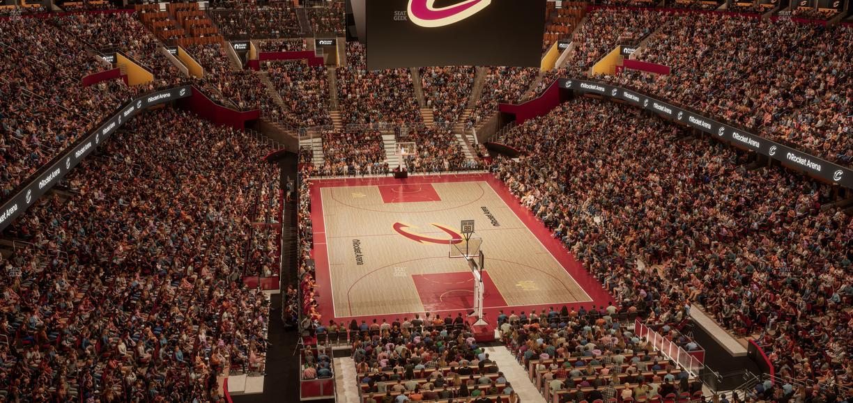 Rocket Arena - Section 202 Seat View