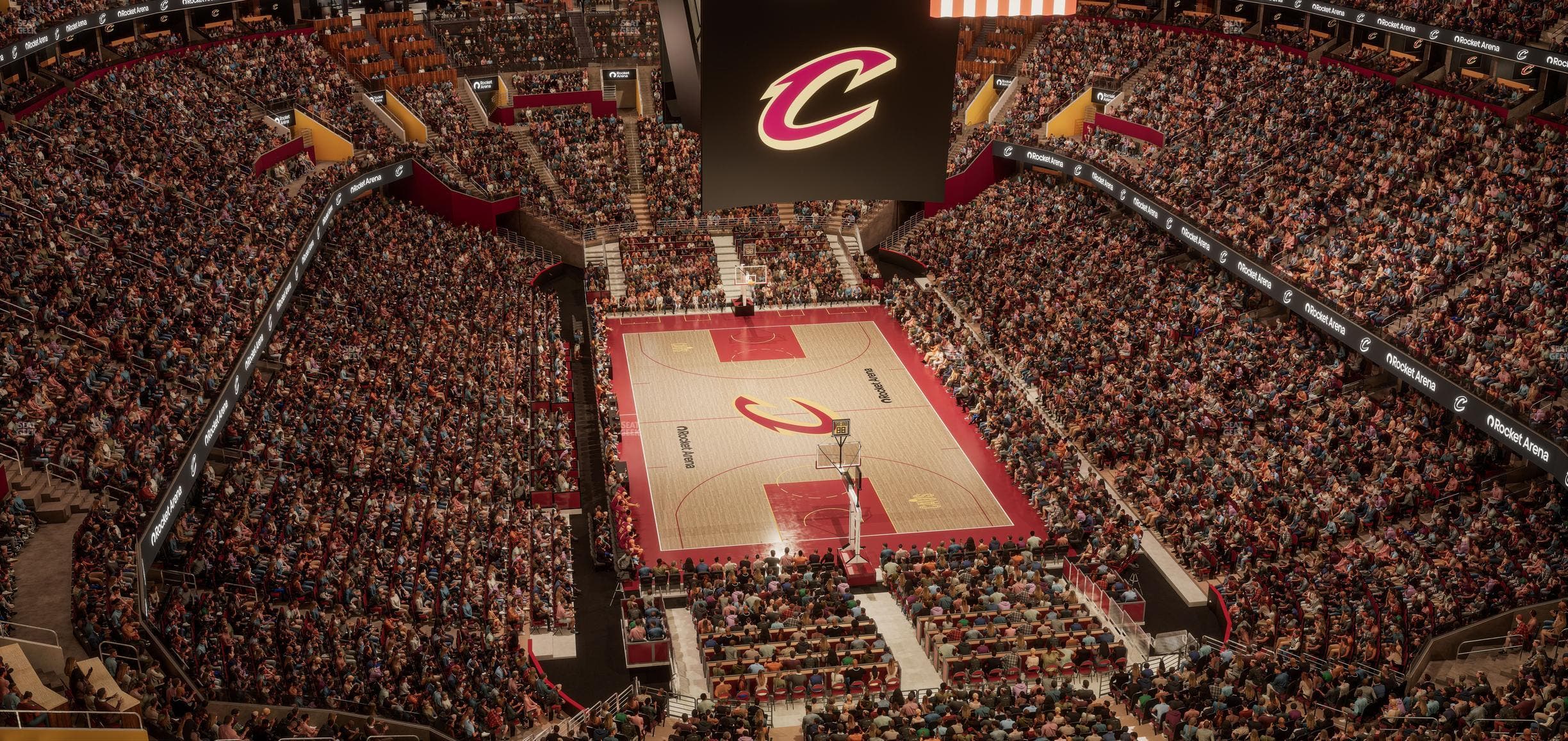 Rocket Arena - Section 202 Seat View