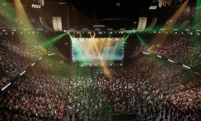 Rocket Arena - Section 202 Seat View