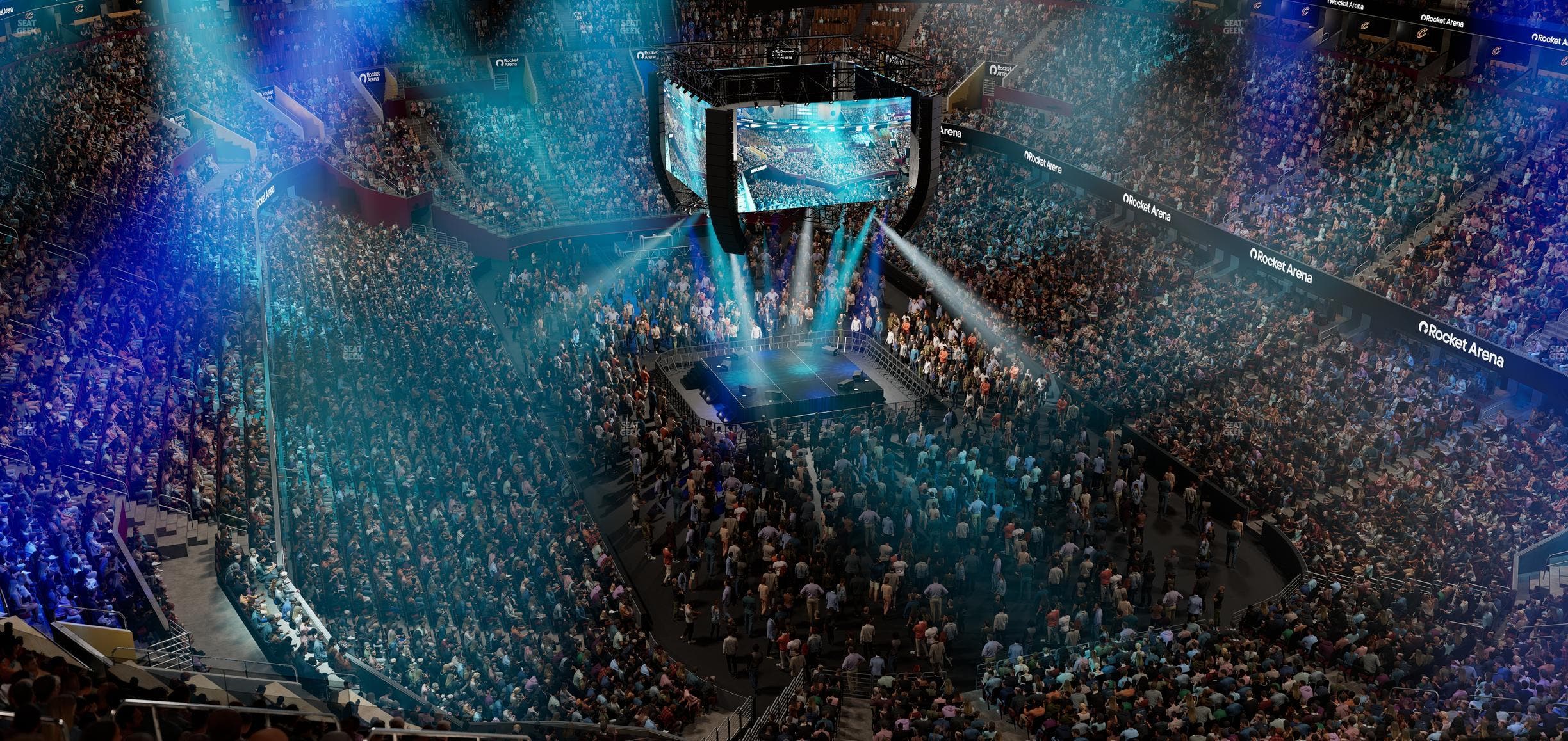 Rocket Arena - Section 203 Seat View