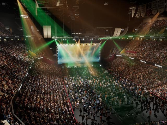 Rocket Arena - Section 203 Seat View