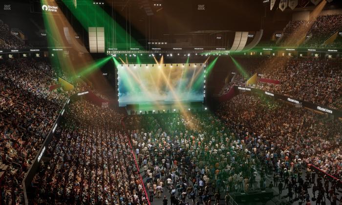 Rocket Arena - Section 203 Seat View