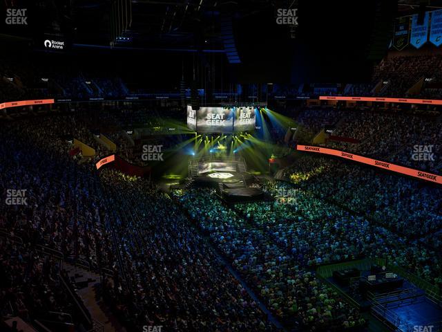 Rocket Arena - Section 204 Seat View Rocket Arena - Section 204 Seat View