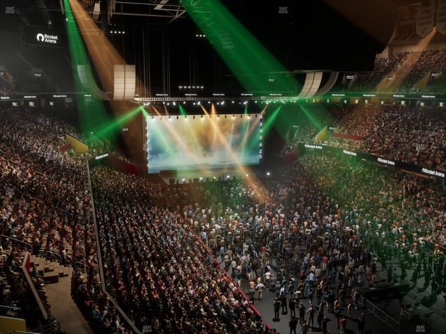 Rocket Arena - Section 204 Seat View