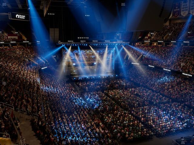 Rocket Arena - Section 204 Seat View