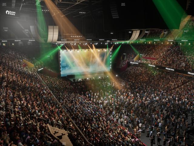 Rocket Arena - Section 205 Seat View