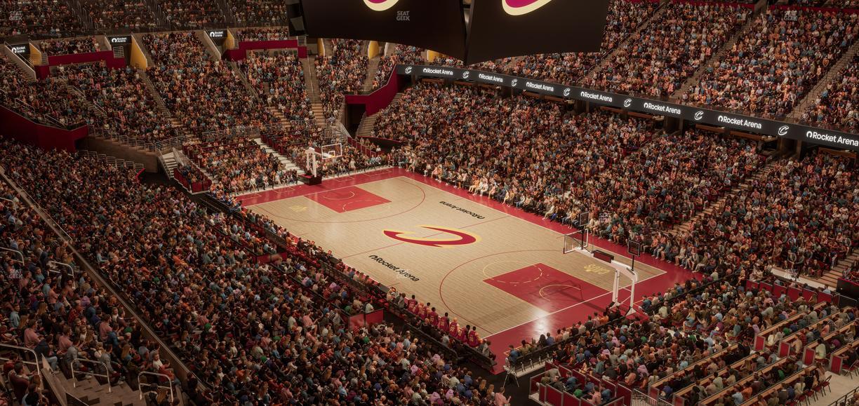 Rocket Arena - Section 205 Seat View