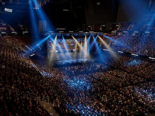 Rocket Arena - Section 205 Seat View